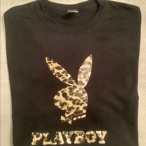 Playboy Cheetah Tshirt 2 & 3 XL
